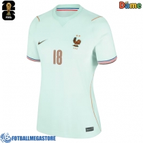 Fotballdrakt Dame Frankrike Warren Zaire-Emery #18 Bortedrakt VM 2026 Kortermet